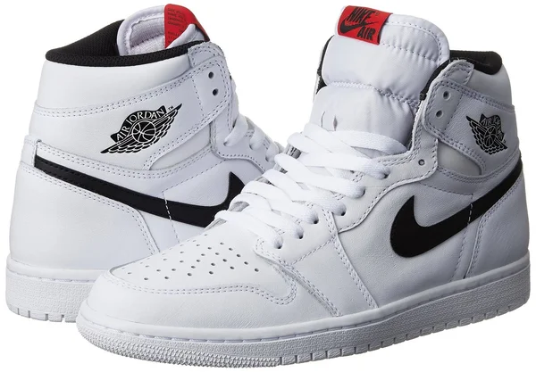 White Jordan Retro 1 High OG - Men's Size 18