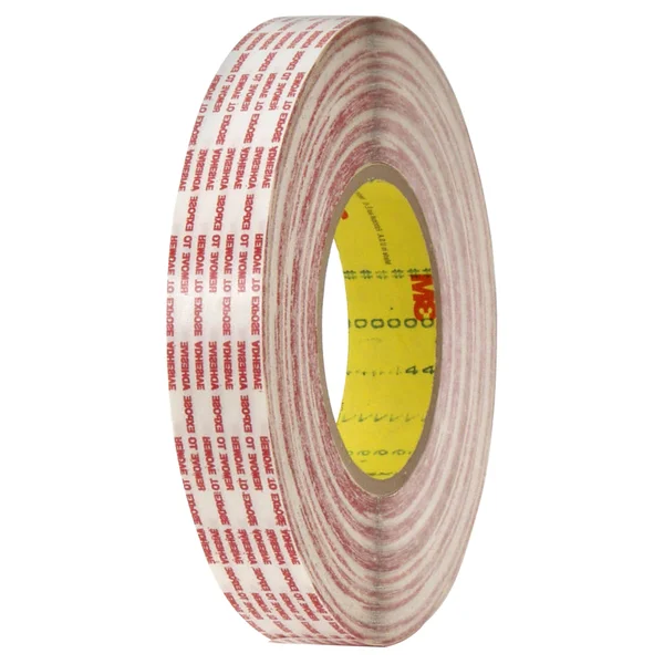 3M Double Coated Tape Extended Liner 476XL Translucent - 1 1/2 in x 60 yd