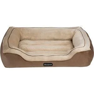 Beautyrest Cozy Cuddler Dog & Cat Bed - Brown, Large