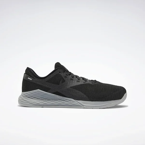 Reebok Men's Nano 9 Cross Trainer, 12.5 US, Black/Black/Pure Grey 4