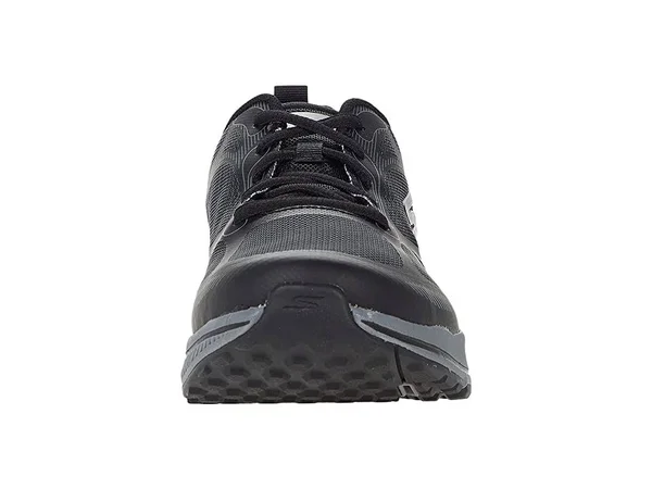 Skechers Men's GOrun Consistent - Fleet Rush Running Shoes, Black/Gray, 9.0