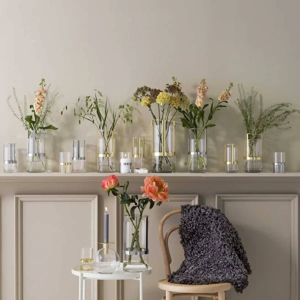 Sagaform Hold Vase Large - Vases Metal Gold - 5018039