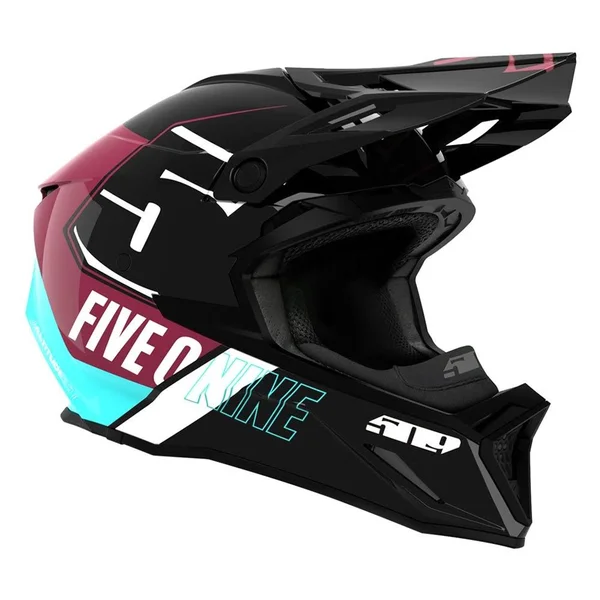 509 F01009400-160-110 Altitude 2.0 Cold Wheather 2X-Large Maroon/Teal Off-Road Helmet
