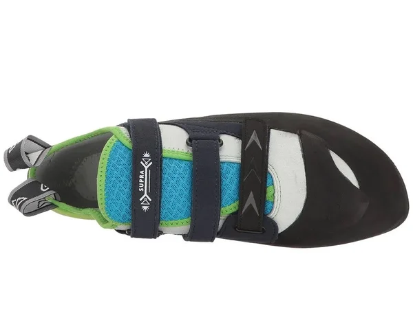 Evolv Men's Supra Climbing Shoe - 13 - White - Neon Green