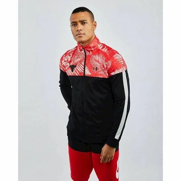Under Armour Men's Project Rock Track Jacket - Black, SM