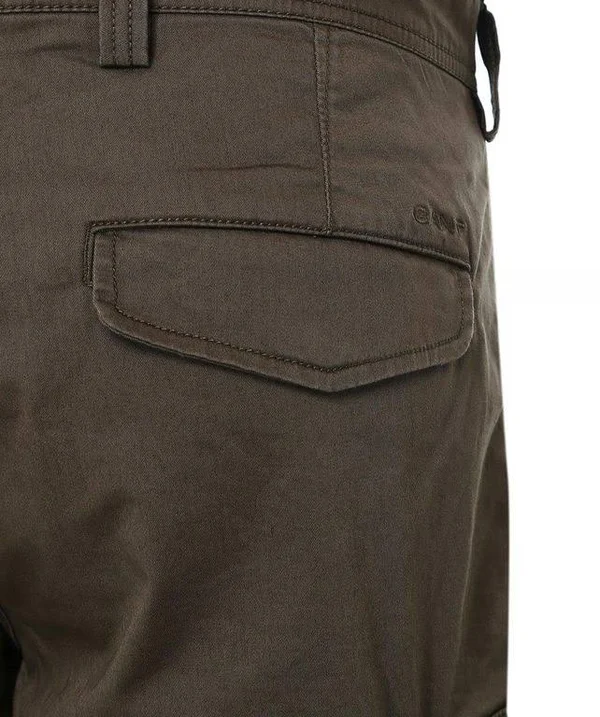 Gant Relaxed Fit Twill Utility Shorts, Green