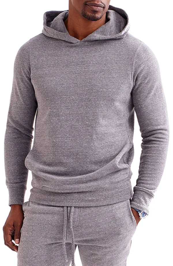 Goodlife Men's Loop Terry Hoody - Heather Grey