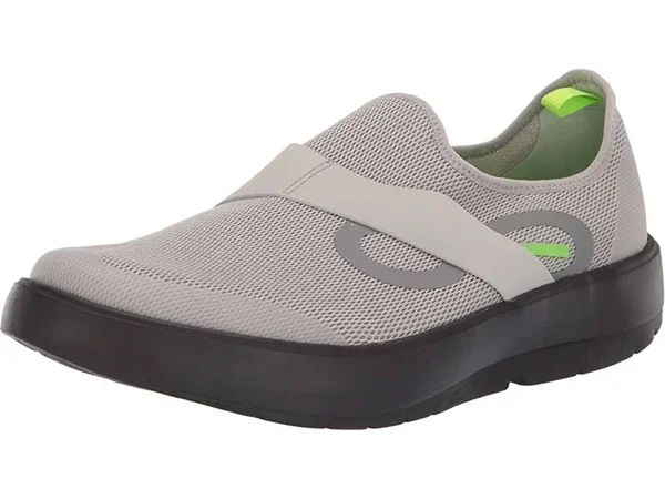 OOmg Low, OOFOS, Men's Black/Grey, 11