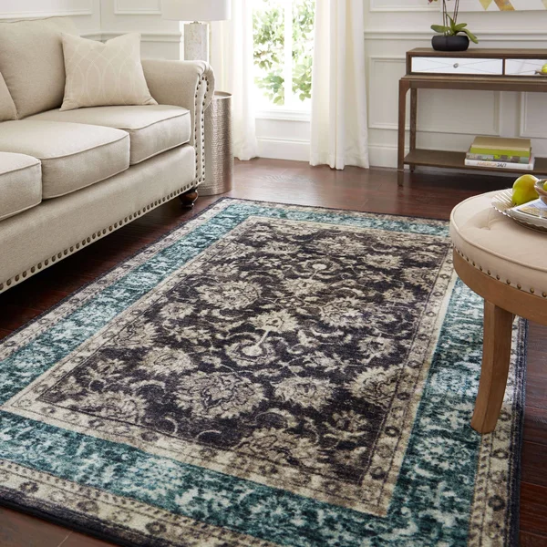 Mohawk Prismatic Worcester Purple 5& x 8& Area Rug