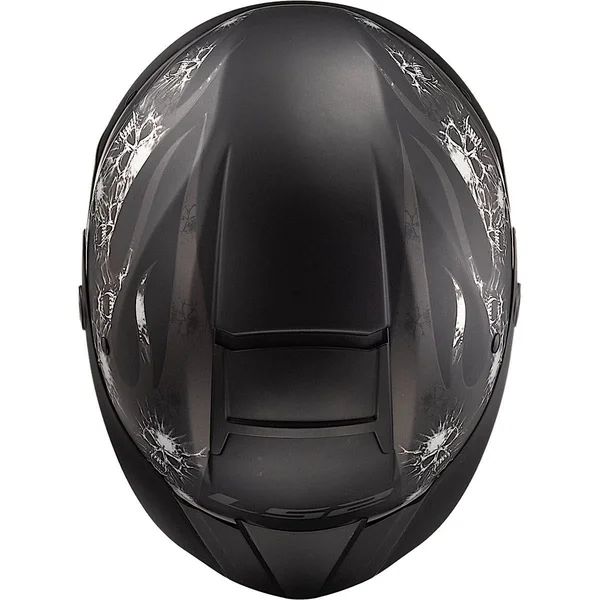 LS2 Rebellion Bones Helmet X-Large Matte Black