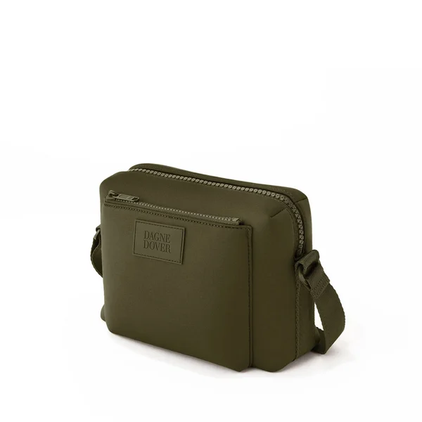 Dagne Dover Micah Water Resistant Neoprene Crossbody Bag - Green