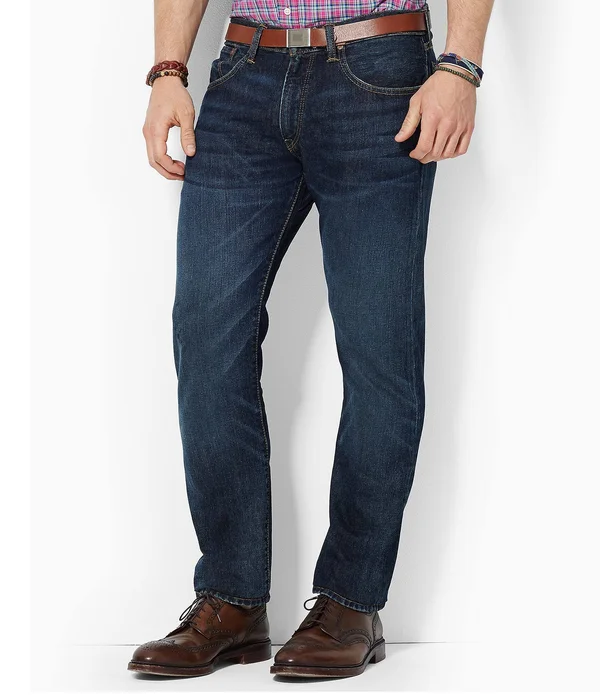 Polo Ralph Lauren Hampton Straight-Fit Jeans (Lightweight Morris) Men's Jeans