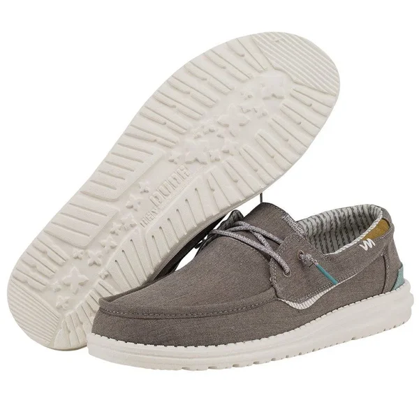 Hey Dude Welsh Men's Shoes Chambray/Oak : 13 M