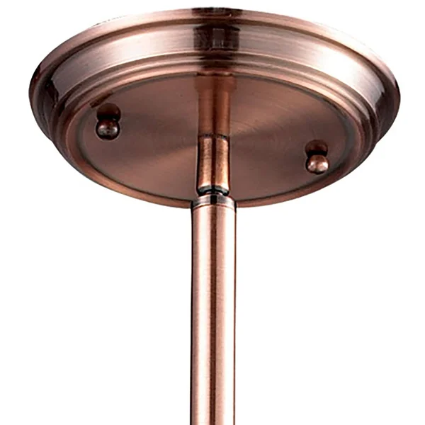 Elk Lighting 66149-1 Chadwick 1 Light Pendant in Antique Copper