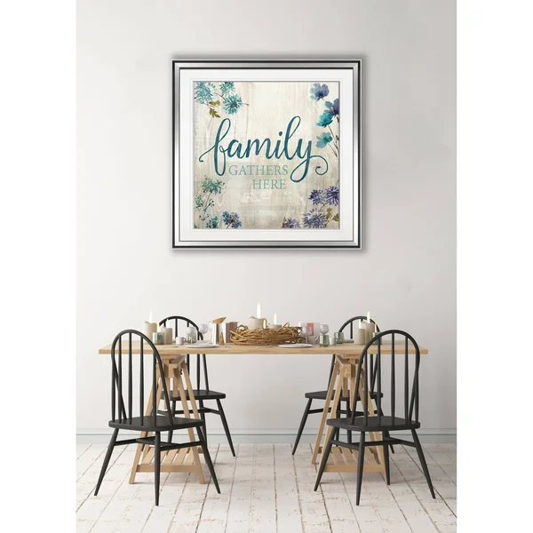 Cool Water II -Framed Giclee Print - 38 x 38