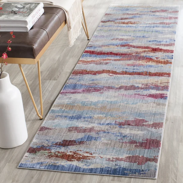 Safavieh Valencia Multi 2&3x22 x 8& Runner Area Rug