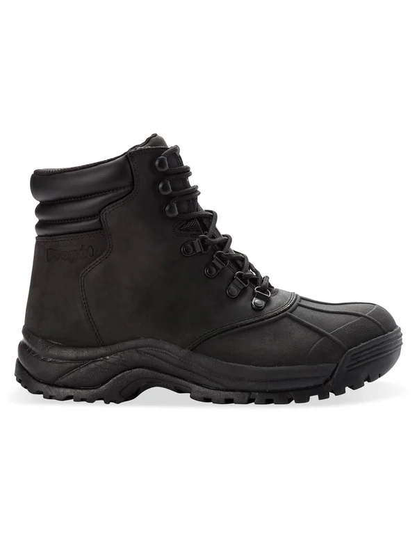 Propet Men's Blizzard Mid Lace, Size: 8.5, Black