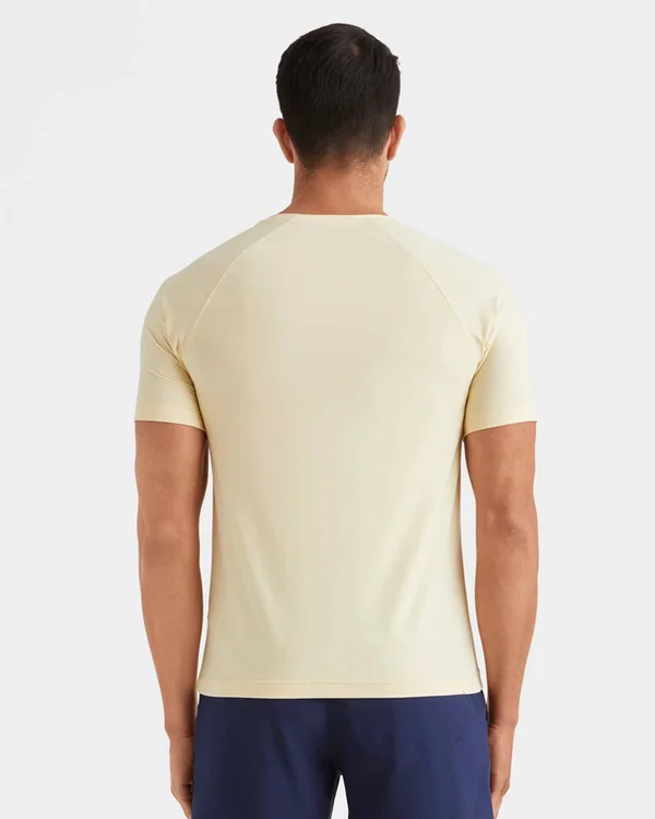 Rhone Reign Performance Short-Sleeve Tee, Mens, L, Rhododendron
