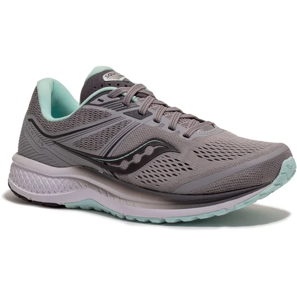 Saucony Omni 19 7.5, Alloy/Sky (Women's)