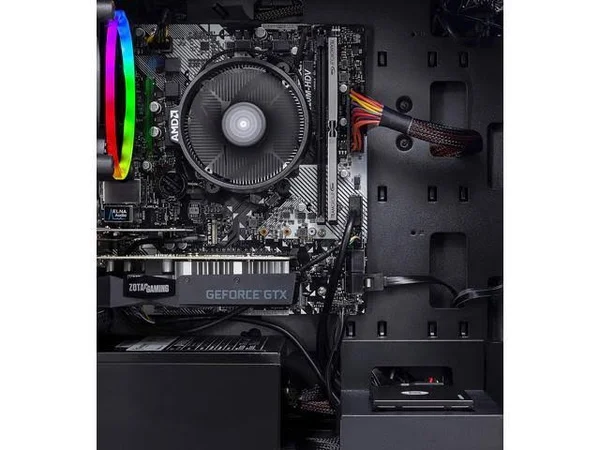 Skytech Blaze II Gaming Computer PC Desktop ? Ryzen 5 2600 6-Core 3.4 GHz, Nvidia GeForce GTX 1650 4G, 500g SSD, 8GB DDR4, RGB