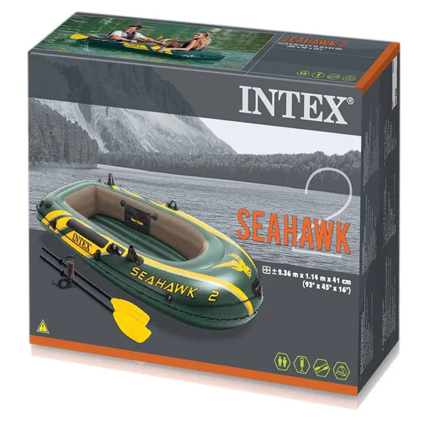 Intex Seahawk 2 Inflatable Boat Set