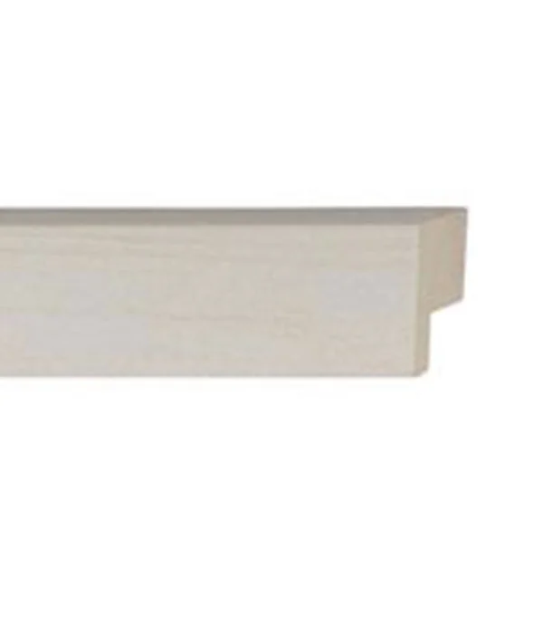 CustomPictureFrames.com 47x24 White Wash Wood Picture Frame - with Acrylic Front and Foam Board Backing