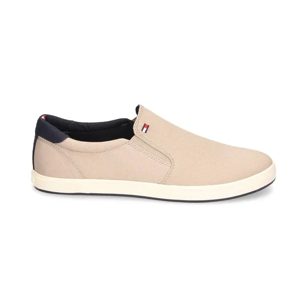 Tommy Hilfiger Men's Sneakers Fm0fm00597 AEP Stone - Size 45