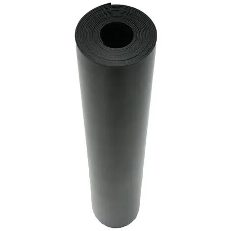 Rubber-Cal Cloth Inserted SBR - Rubber Sheet 3/16x22 Thick 3& x 4& Black