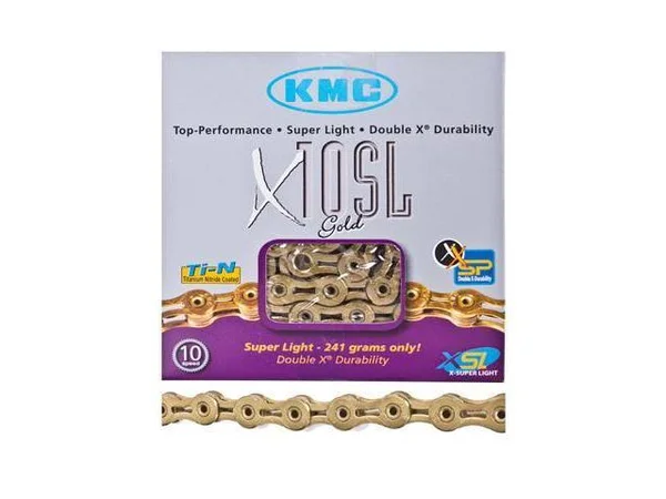 KMC X10SL 10-Speed Chain - Gold