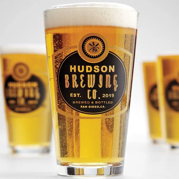 Personalized Barley Pub Glasses B2529421