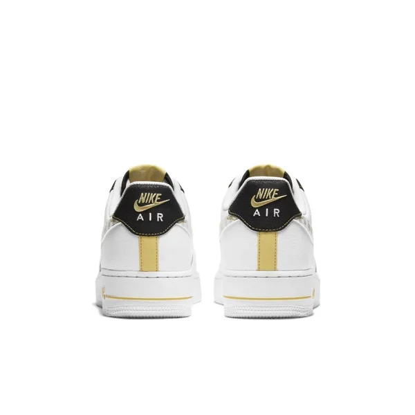 Nike Air Force 1 LV8 - Mens White/Saturn Gold Size 13.0