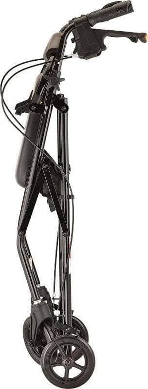 Nova Vibe 6s Steel Frame Rolling Walker Blue