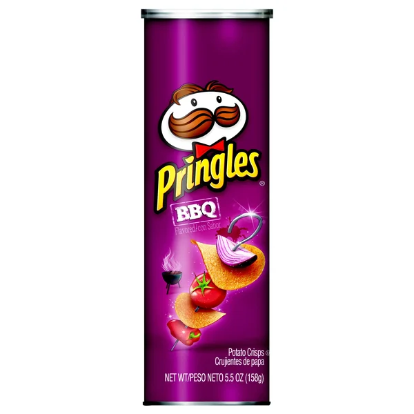 Kellogg's Pringles BBQ Crisps 5.5oz (Pack of 14)