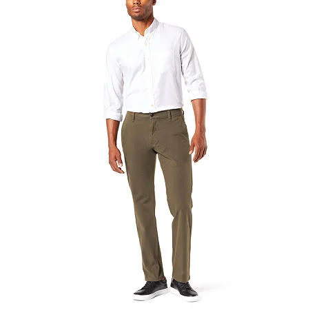 Dockers Men's Straight Fit 360 Flex Ultimate Chino Pants - Leather Brown 34x34