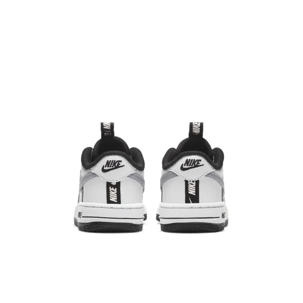 Nike Force 1 LV8 White/Black Toddler Boys& Shoes - Size: 7