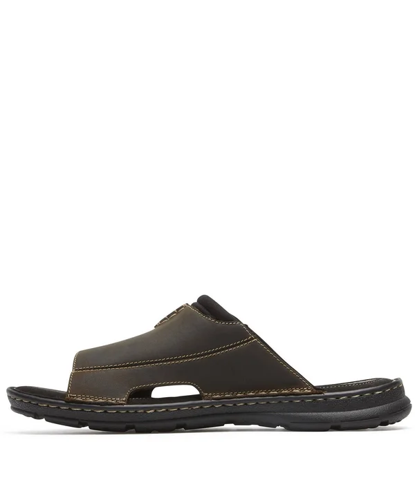 Rockport Men's Darwyn 2 Slide, Size: 7 W, Brown