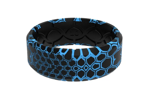 Groove Life Men's Kryptek Pontus 3D Camo Ring Silicone Ring, Size 13