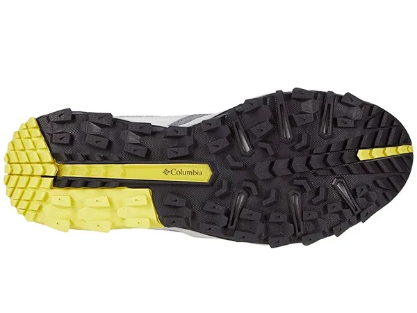 Columbia Ivo Trail Breeze Shoe - Men's Steam/Acid Yellow, 10.5