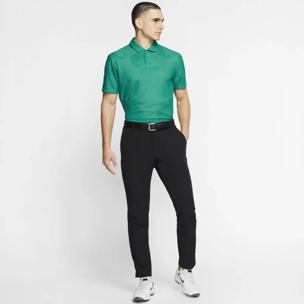 Nike Men's Tiger Woods Dri-Fit Camo Golf Polo - XL, Green