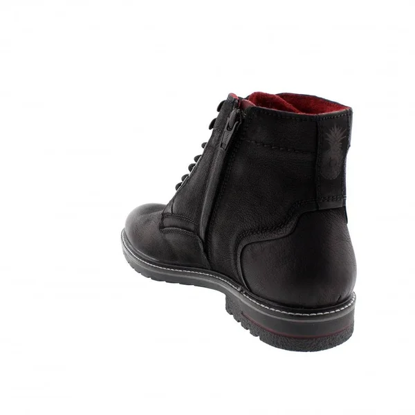 Bugatti Ringo 321-34534-3500-1000 Black Leather 44 EU Mens Ankle Boots