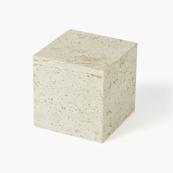 Studio A Travertine Cube Riser - SM