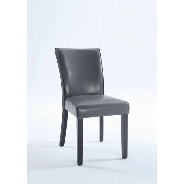 Chintaly MICHELLE-PRS-SC-CRM Bonded Leather Parsons Chair ( Set of 2 )