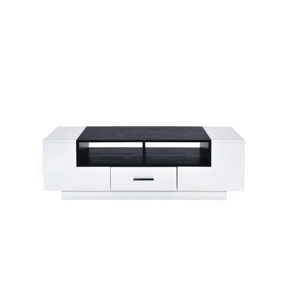 Acme Armour Coffee Table White Black