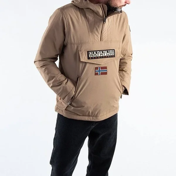 Napapijri Rainforest Pocket 1 Jacket - Beige Portabe