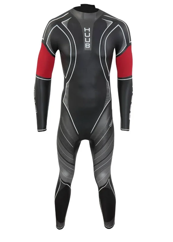 HUUB Archimedes III 3:5 Wetsuit XL Black/Red Wetsuits Men's