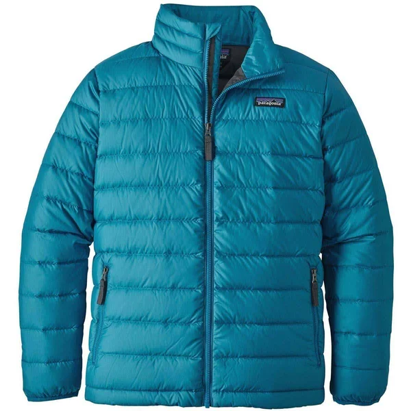 Patagonia Down Sweater - Boys& Balkan Blue/Forge Grey - S