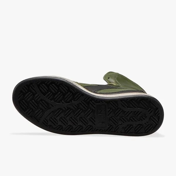 Diadora Mi Basket Used Green