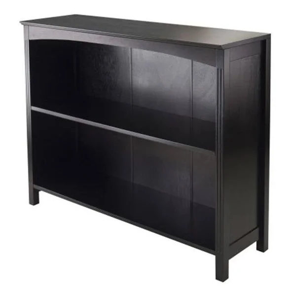 Sarahndipity Terrace Storage Shelf 3-Tier 37 in. Wide in Espresso