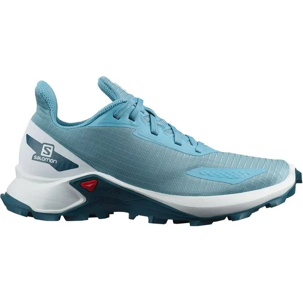Salomon Alphacross Blast Junior Trail-Running Shoes Blue 4 Kids