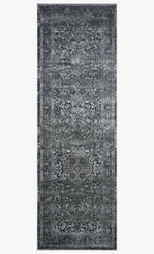 Magnolia Home Everly VY-08 3&7x22 x 5&7x22 Grey Area Rug